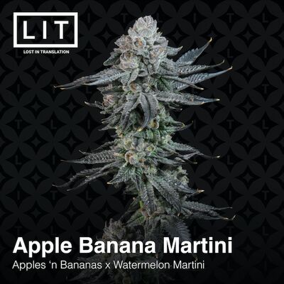 Apple Banana Martini