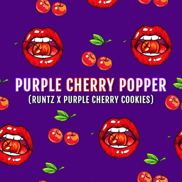 Purple Cherry Poppers feminised cannabis seeds by Elev8 Seeds for indoor and outdoor – image 2