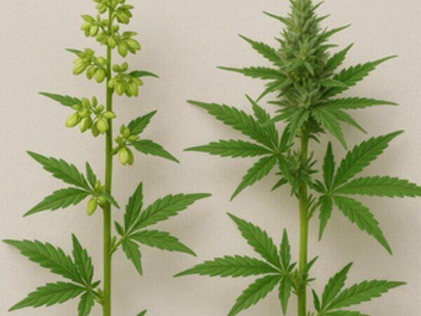 Geschlechtsbestimmung bei Hanf (Cannabis)