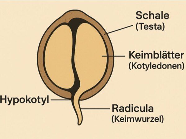 Biologie des Hanfsamens